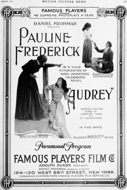 Audrey (1916) poster