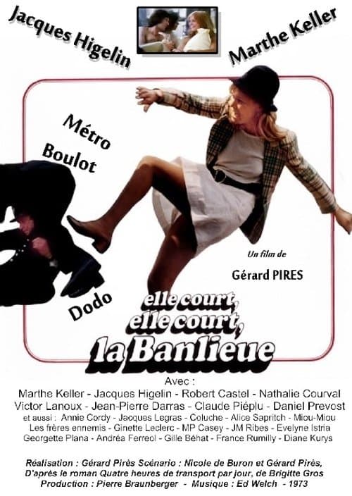 Elle court, elle court la banlieue (1973) poster