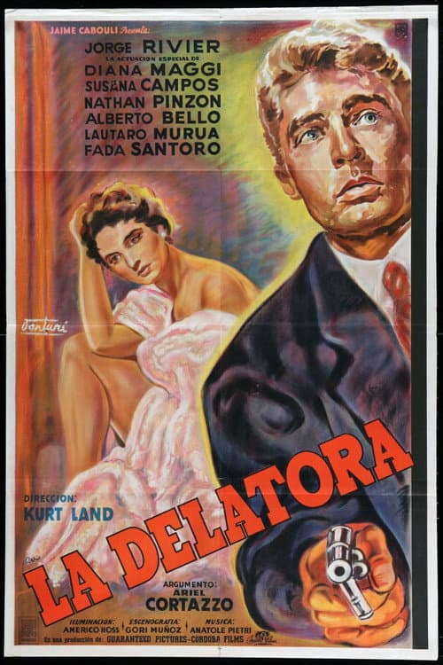 La delatora (1955) poster