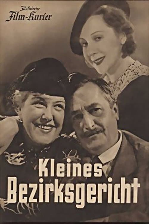 Kleines Bezirksgericht (1938) poster