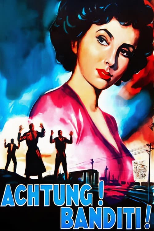 Achtung! Banditi! (1951) poster