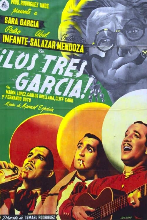Los tres García (1947) poster