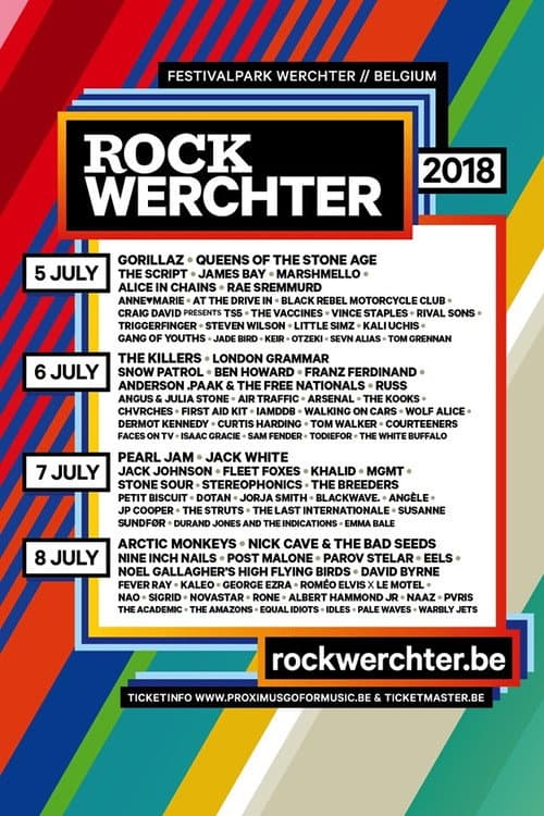 Pearl Jam: Rock Werchter 2018 (2018) poster