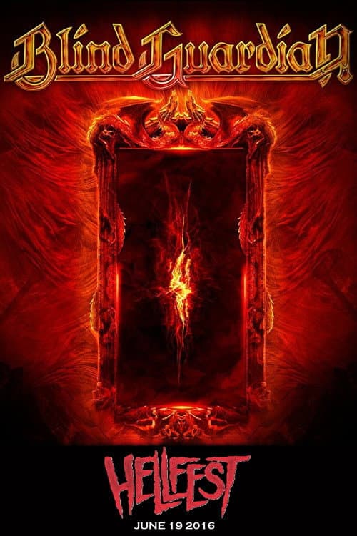 Blind Guardian Hellfest (2016) poster