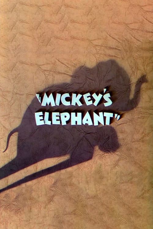 Mickey's Elephant (1936) poster