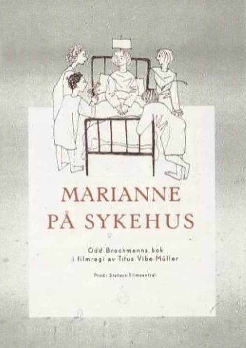 Marianne på sykehus (1950) poster