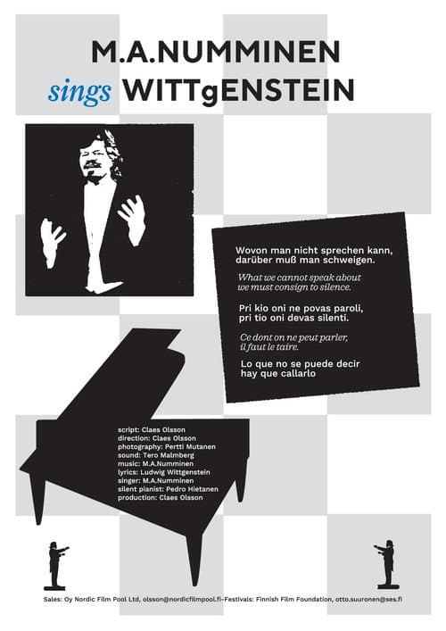 M.A.Numminen laulaa Wittgensteinia (1994) poster