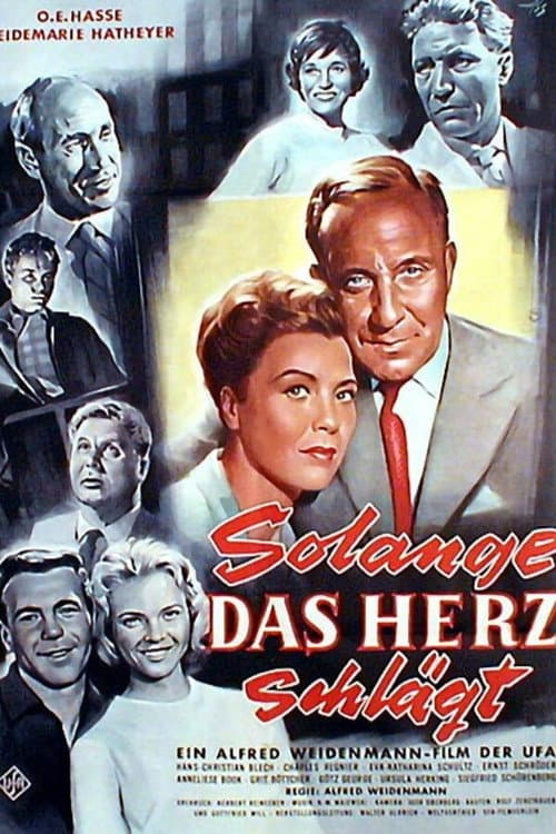 Solange das Herz schlägt (1958) poster
