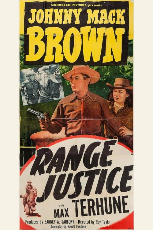 Range Justice (1949) poster