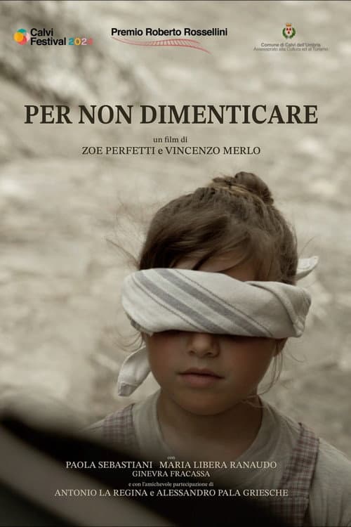 Per non dimenticare (2024) poster