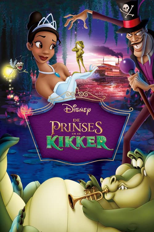 De prinses en de kikker (2009) poster