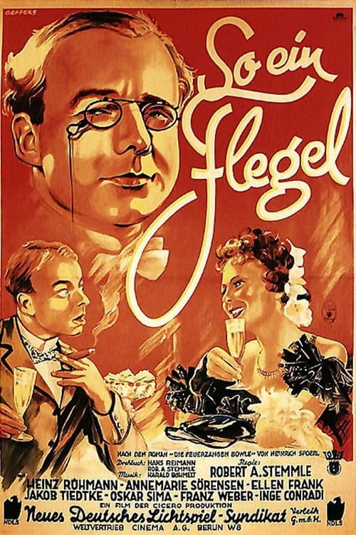 So ein Flegel (1934) poster