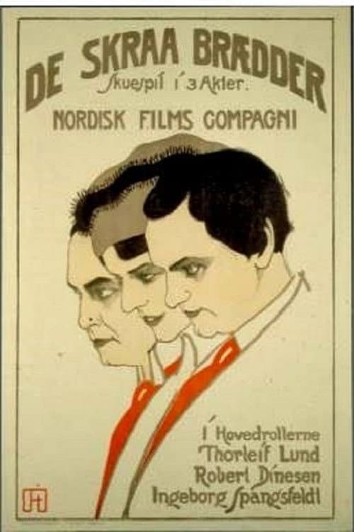 De skraa Brædder (1918) poster