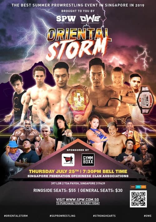 SPW vs. OWE: Oriental Storm (2019) poster