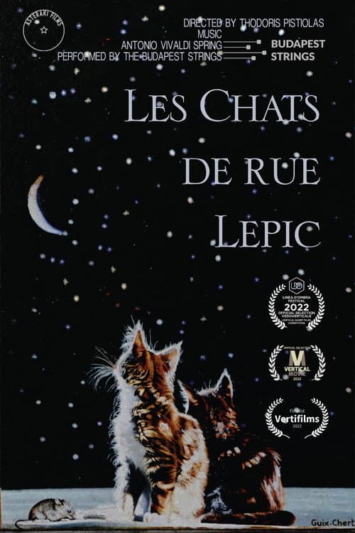Les Chats de Rue Lepic (2023) poster
