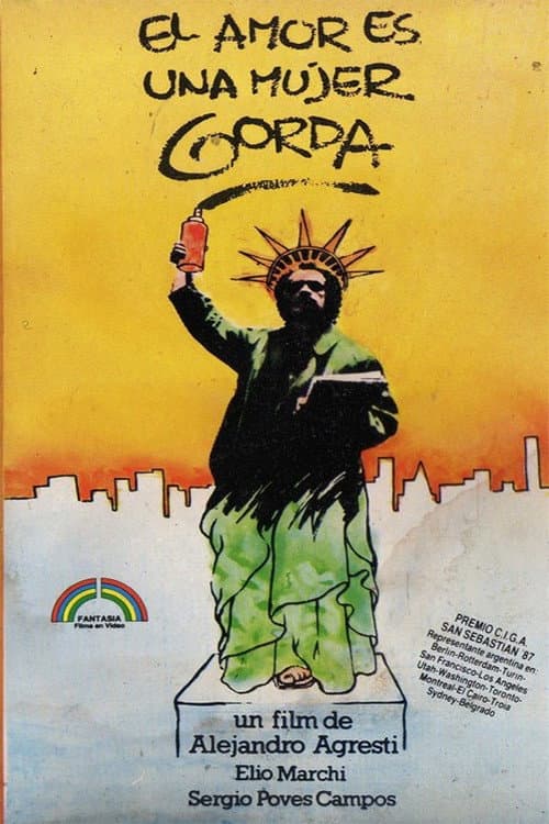 El amor es una mujer gorda (1987) poster