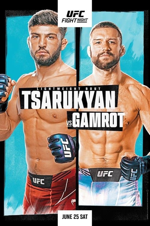 UFC on ESPN 38: Tsarukyan vs. Gamrot (2022) poster