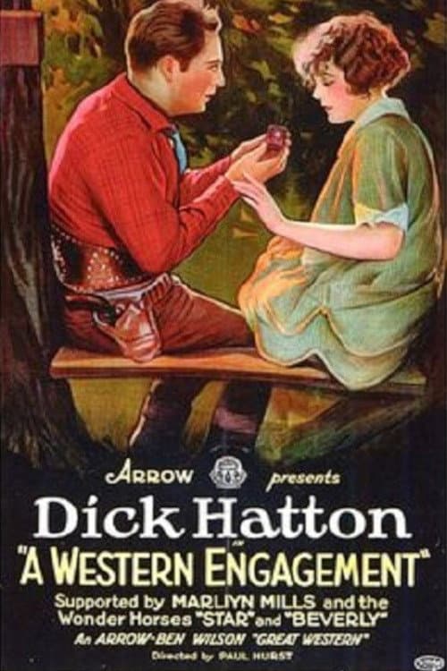 A Western Engagement (1925) poster