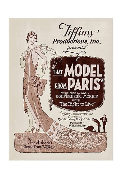 That Model from Paris (1926) poster