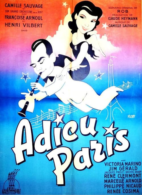 Adieu Paris (1952) poster