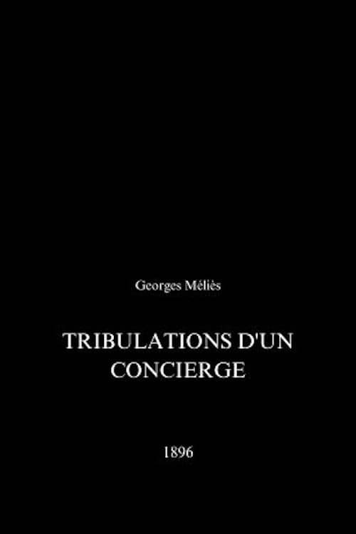 Les tribulations d'un concierge (1896) poster