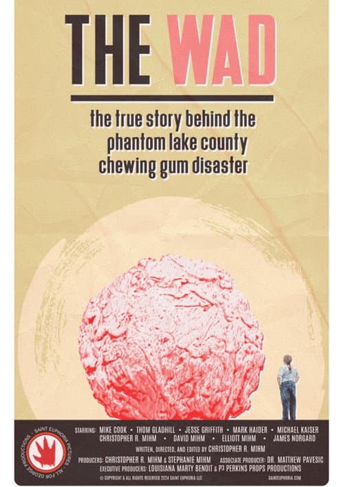 The Wad: The True Story Behind The Phantom Lake County Chewing Gum Disaster (2024) poster