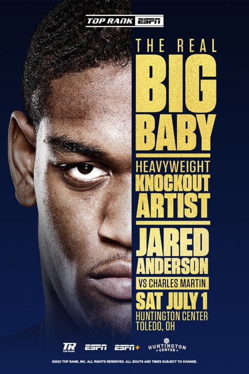 Jared Anderson vs. Charles Martin (2023) poster