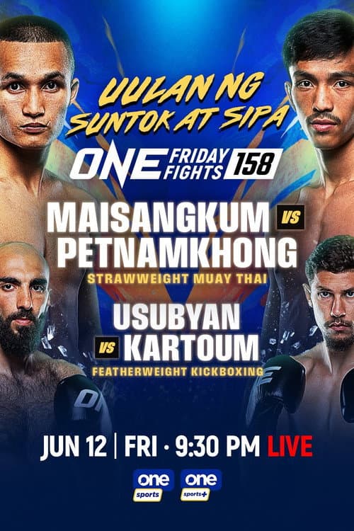 ONE Friday Fights 158: Maisangkum vs. Petnamkhong (2026) poster