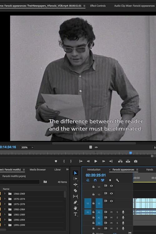 Harun Farocki: The Counter-Image (2020) poster