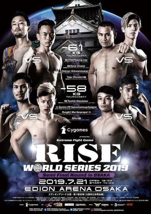 Cygames presents RISE WORLD SERIES 2019 Semi Final Round in OSAKA (2019) poster