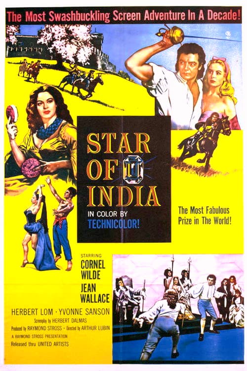 Star of India (1954) poster