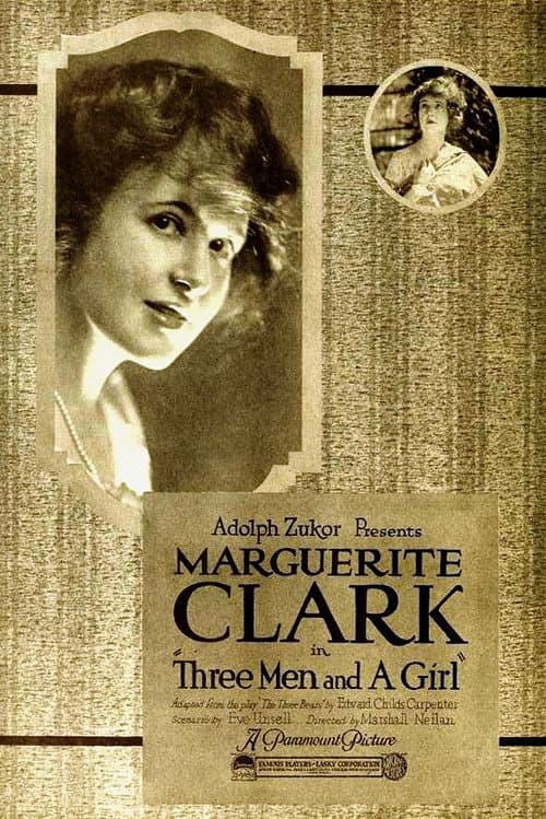Three Men and a Girl (1919) poster