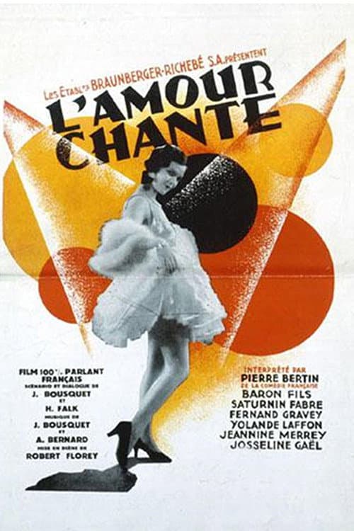 L'amour chante (1930) poster