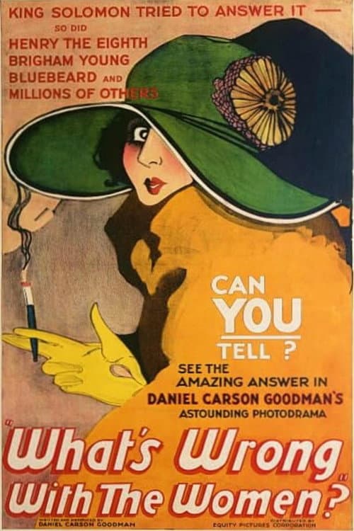What's Wrong with the Women? (1922) poster