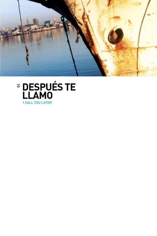 Después te Llamo (2003) poster