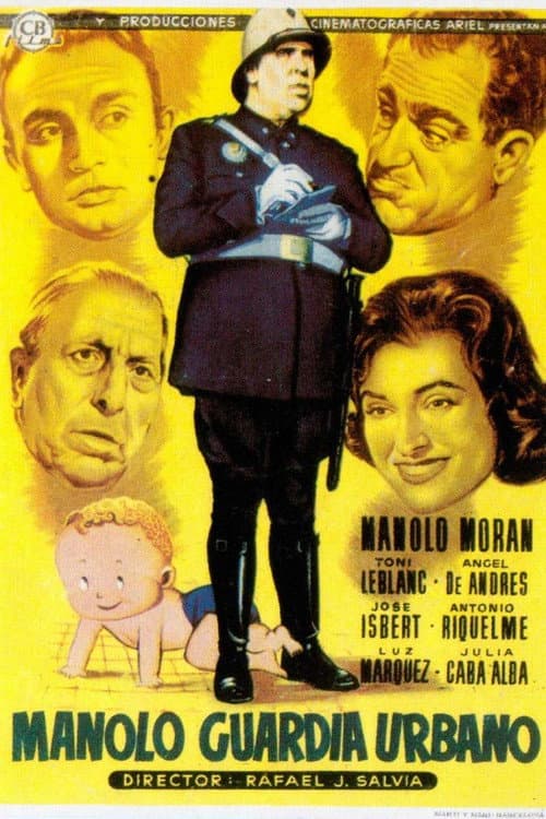 Manolo guardia urbano (1956) poster