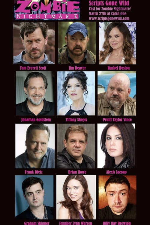 Scripts Gone Wild Zombie Nightmare (2019) poster