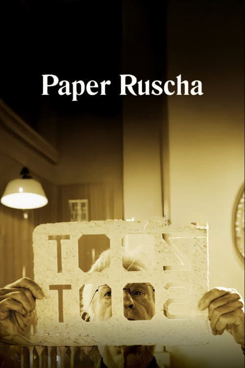 Paper Ruscha (2015) poster