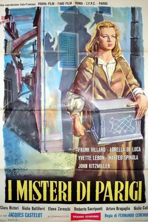 I misteri di Parigi (1957) poster