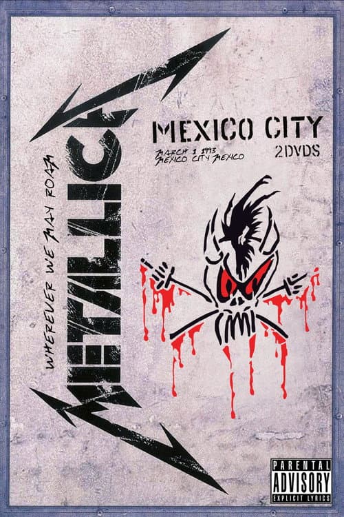 Metallica: Mexico City, Mexico (1993) poster