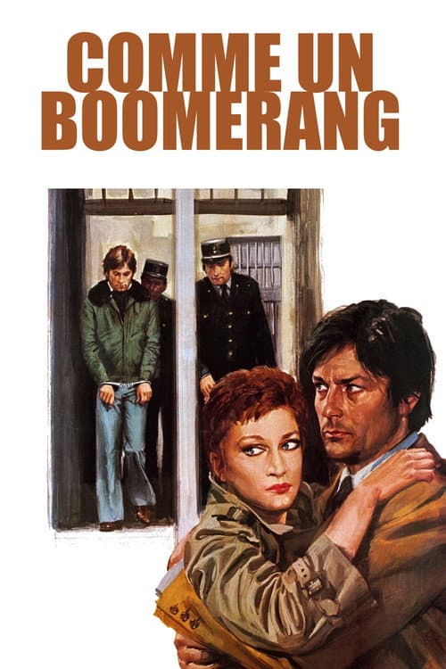 Comme un boomerang (1976) poster