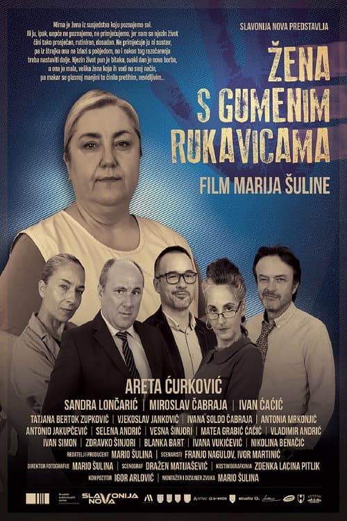 Žena s gumenim rukavicama (2024) poster
