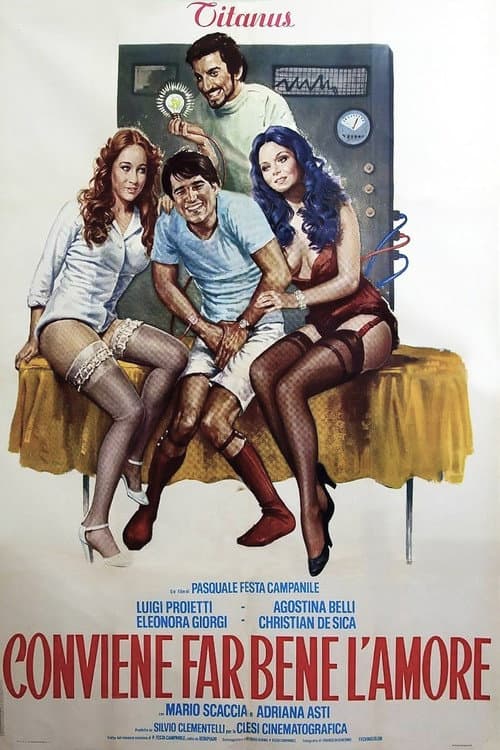 Conviene far bene l'amore (1975) poster