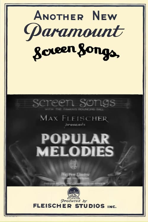 Popular Melodies (1933) poster