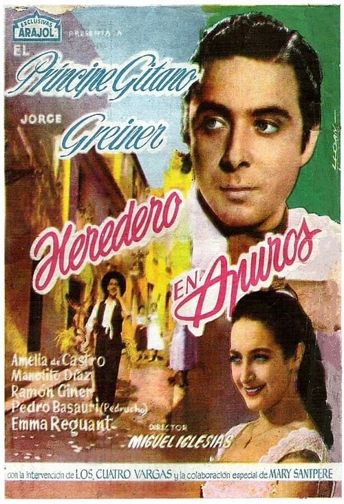 Heredero en apuros (1956) poster