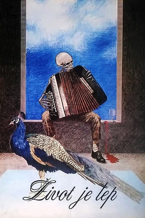 Život je lep (1985) poster