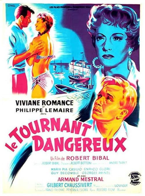Le Tournant dangereux (1954) poster