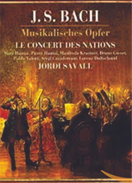 Bach BWV 1079 Musical Offering Jordi Savall Concert des Nations (2006) poster
