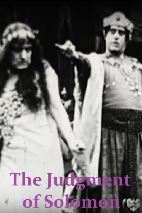 The Judgment of Solomon (1909) poster