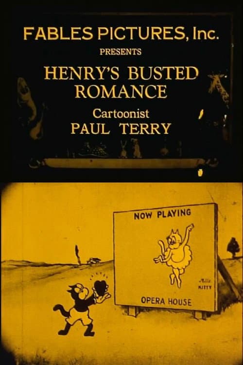 The Fable of Henry's Busted Romance (1922) poster